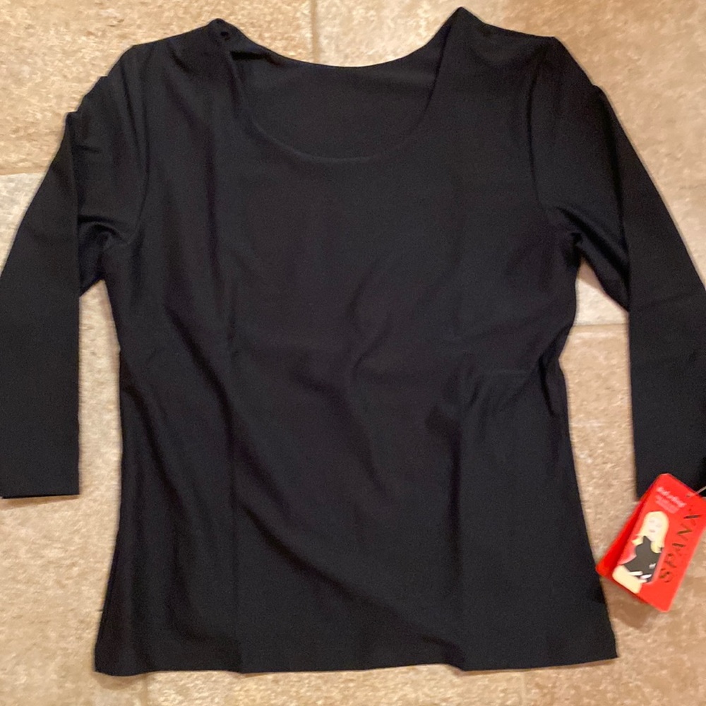 Spanx Bod-a-Bing Top with slimming liner